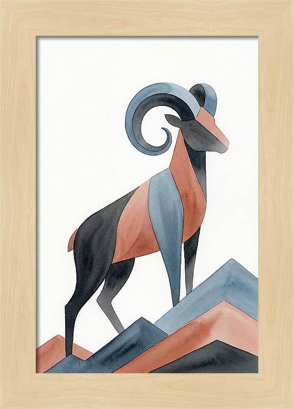 Bighorn Sheep Silhouette