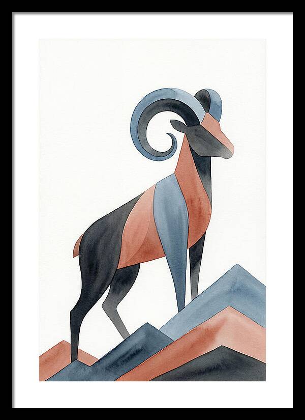 Bighorn Sheep Silhouette