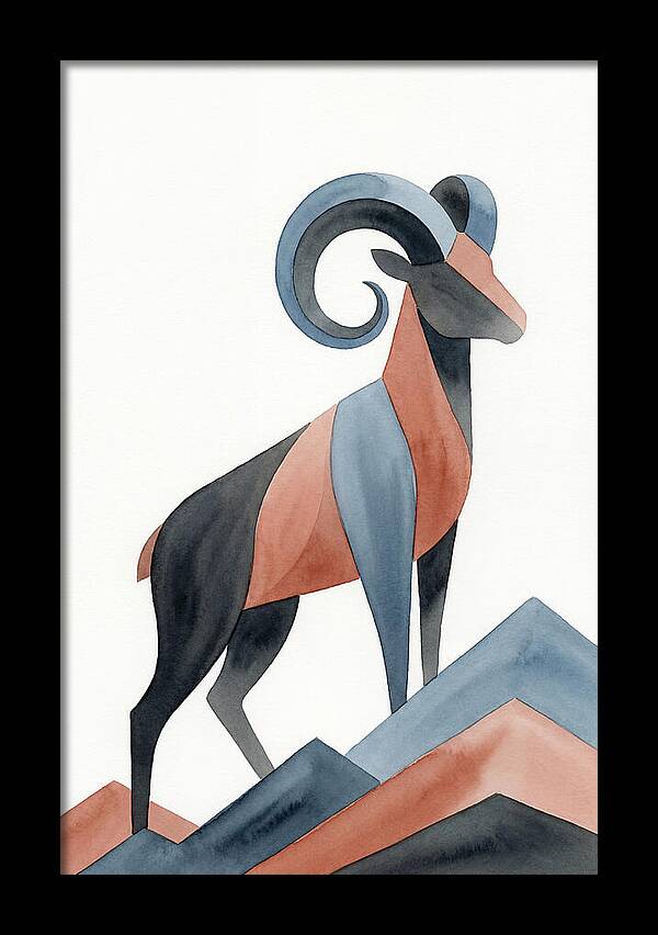 Bighorn Sheep Silhouette