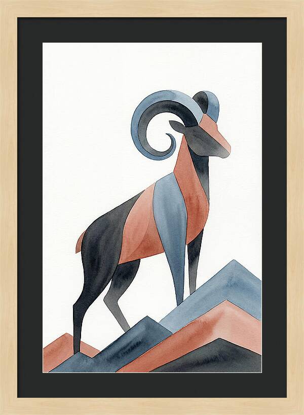 Bighorn Sheep Silhouette
