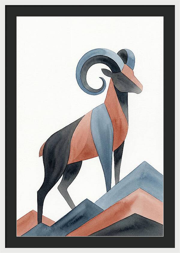 Bighorn Sheep Silhouette