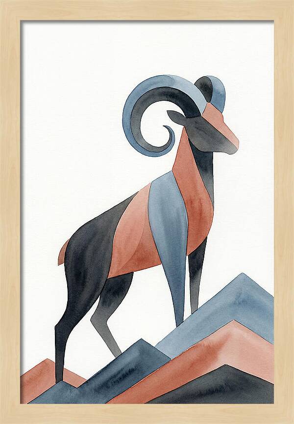 Bighorn Sheep Silhouette