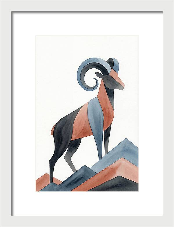 Bighorn Sheep Silhouette
