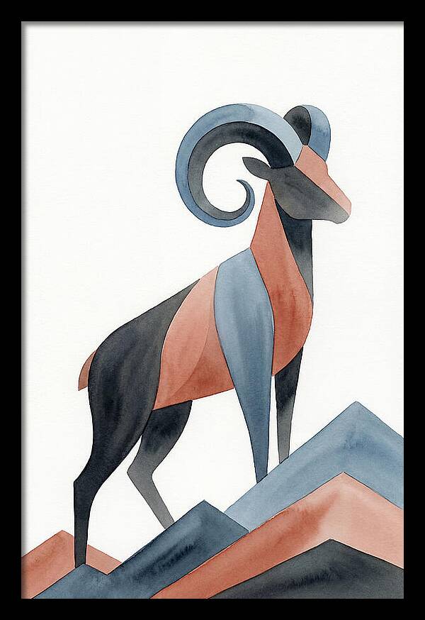 Bighorn Sheep Silhouette