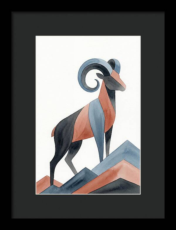 Bighorn Sheep Silhouette
