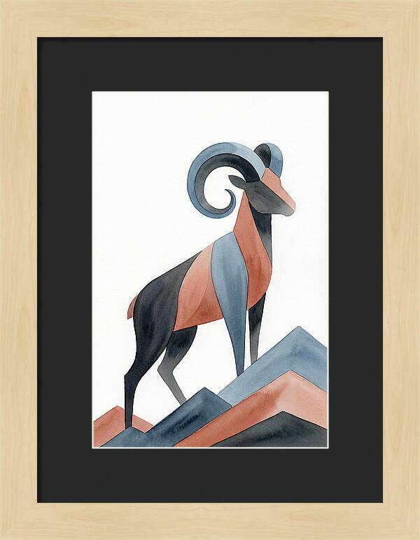 Bighorn Sheep Silhouette