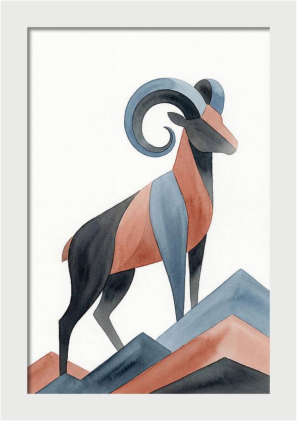 Bighorn Sheep Silhouette