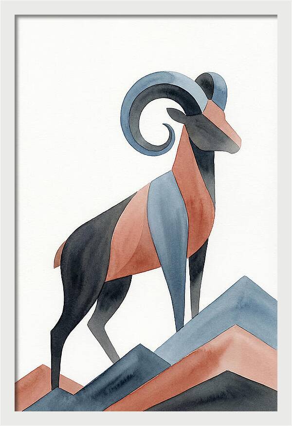 Bighorn Sheep Silhouette