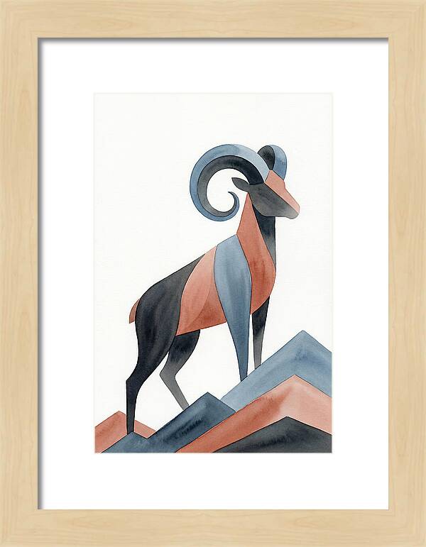 Bighorn Sheep Silhouette