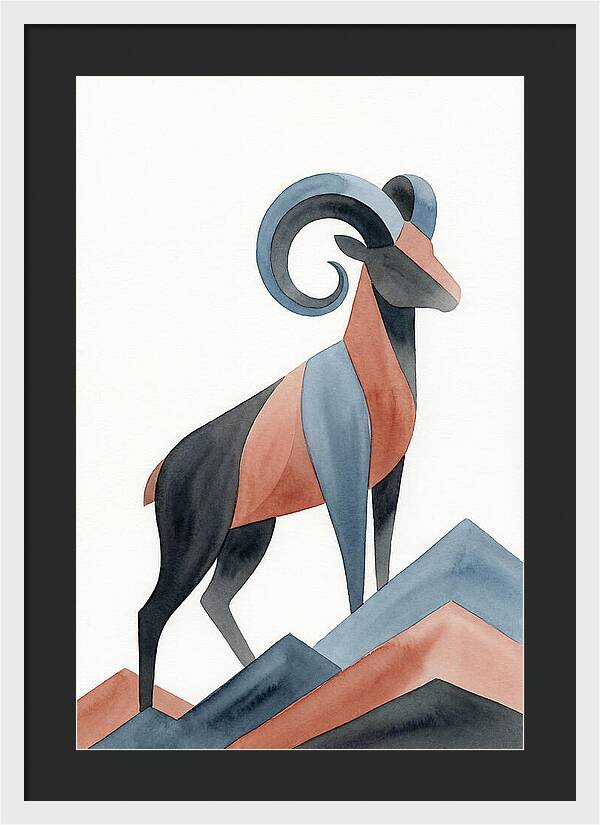 Bighorn Sheep Silhouette