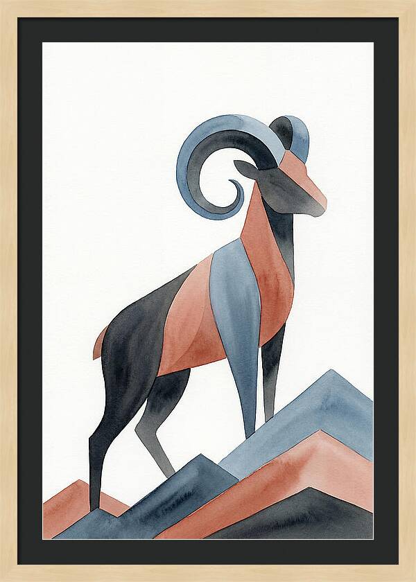Bighorn Sheep Silhouette