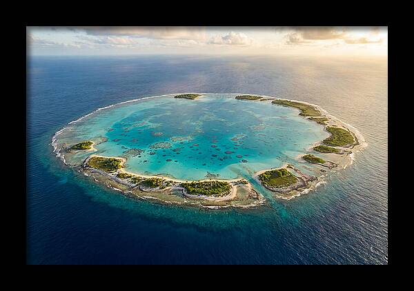 Bikini Atoll From Above