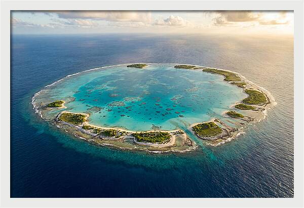 Bikini Atoll From Above