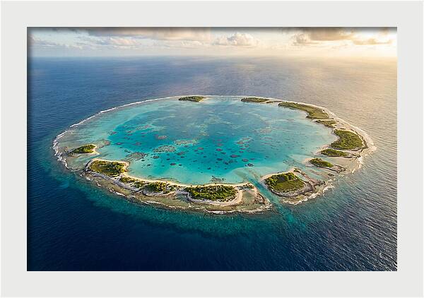 Bikini Atoll From Above