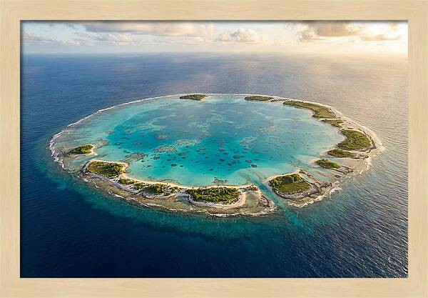 Bikini Atoll From Above