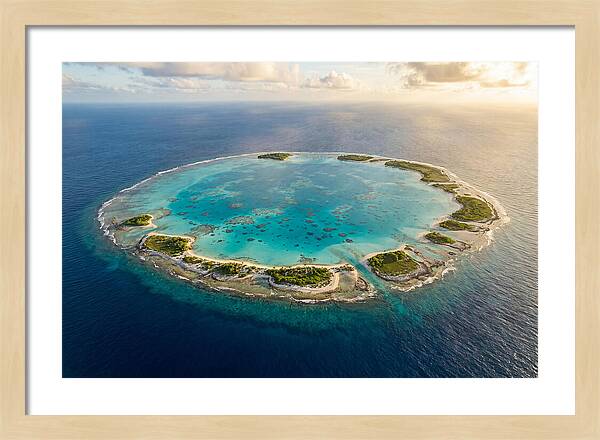 Bikini Atoll From Above