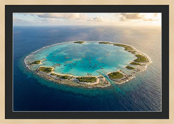 Bikini Atoll From Above