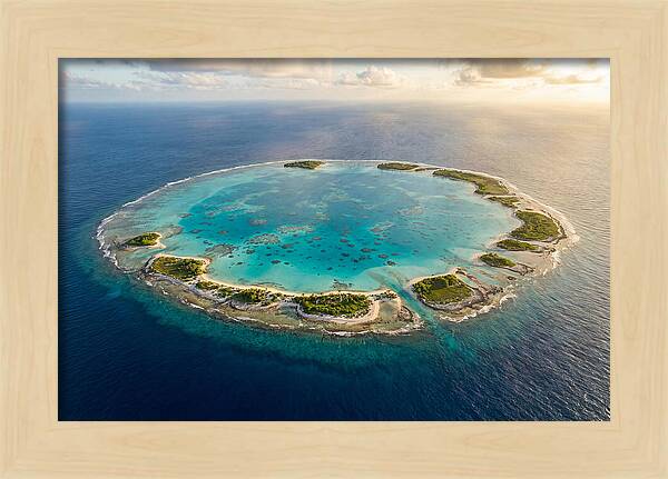 Bikini Atoll From Above