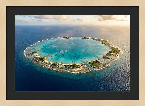 Bikini Atoll From Above