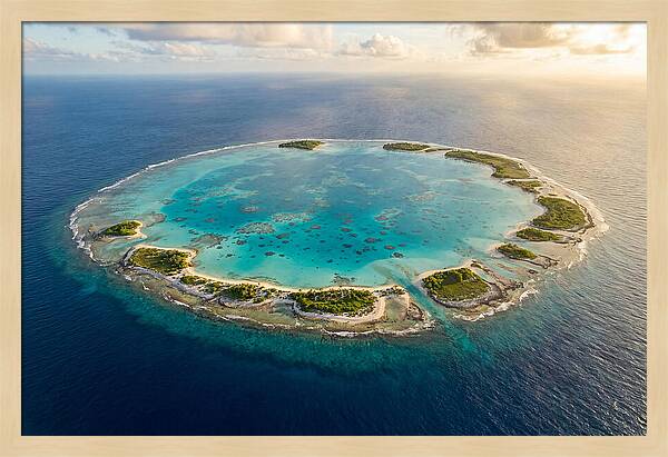 Bikini Atoll From Above