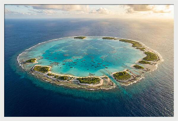 Bikini Atoll From Above