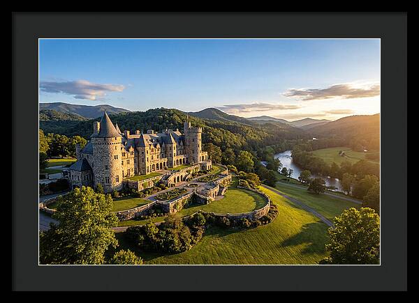 Biltmore Estate At Sunset