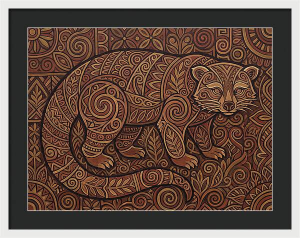 Binturong Folk Art