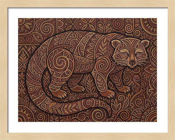 Binturong Folk Art