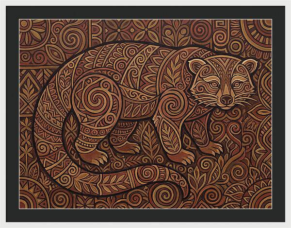Binturong Folk Art