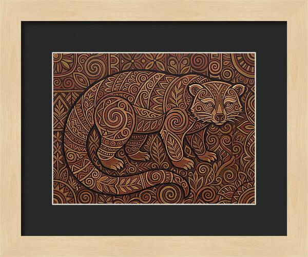 Binturong Folk Art