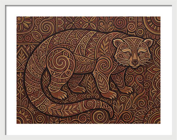Binturong Folk Art