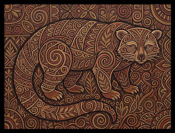 Binturong Folk Art