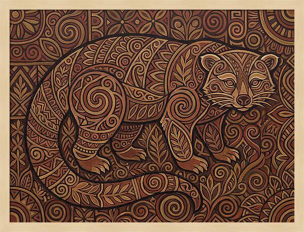 Binturong Folk Art