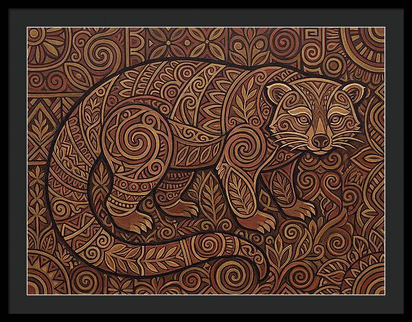 Binturong Folk Art