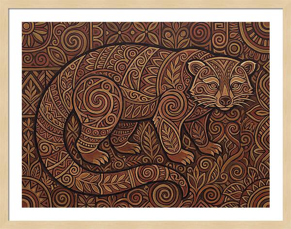 Binturong Folk Art
