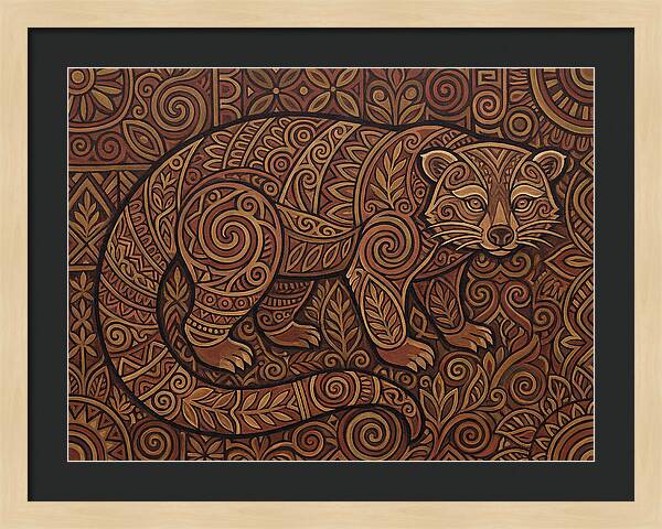 Binturong Folk Art
