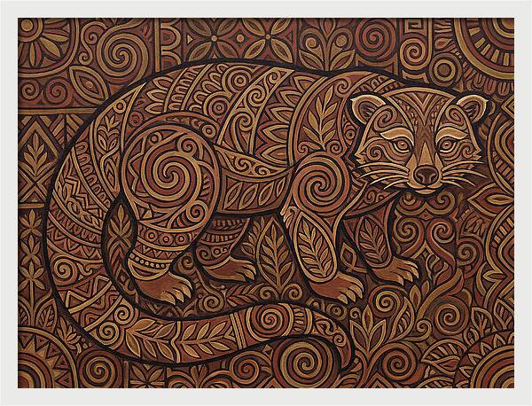 Binturong Folk Art