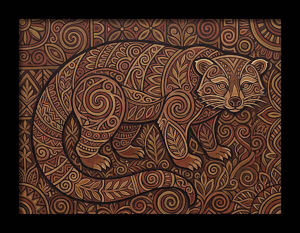 Binturong Folk Art