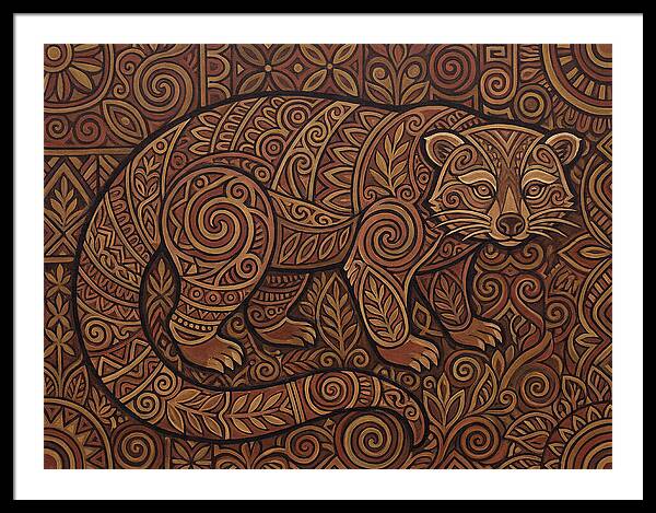 Binturong Folk Art