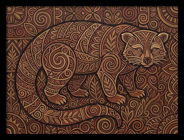 Binturong Folk Art