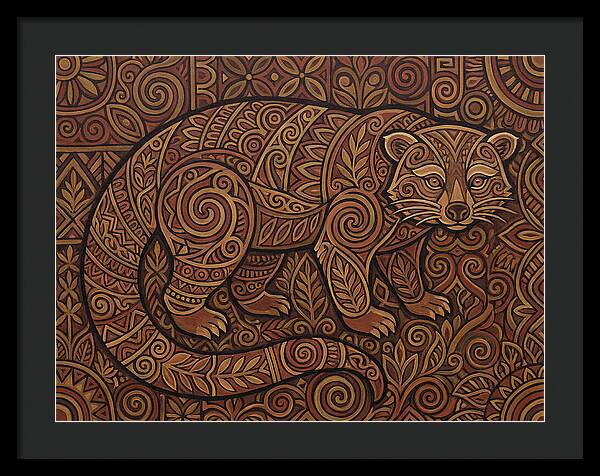 Binturong Folk Art