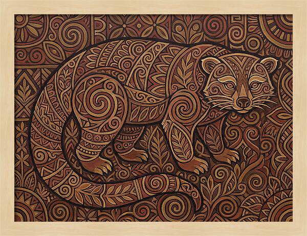 Binturong Folk Art