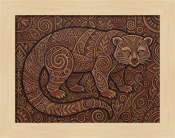 Binturong Folk Art