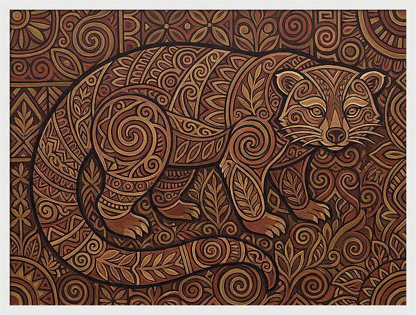 Binturong Folk Art