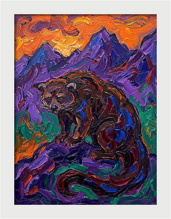 Binturong In Expressionist Style