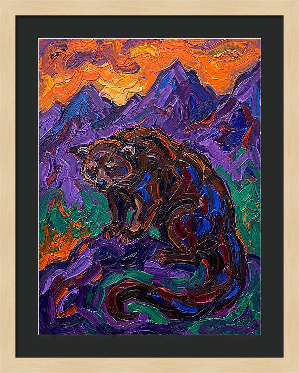 Binturong In Expressionist Style