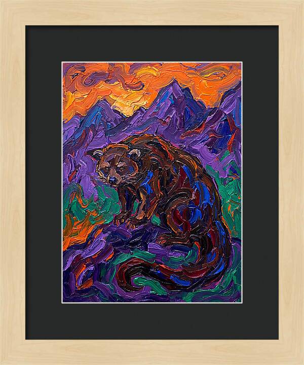 Binturong In Expressionist Style