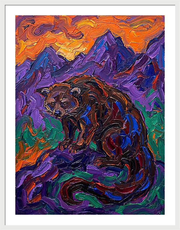 Binturong In Expressionist Style