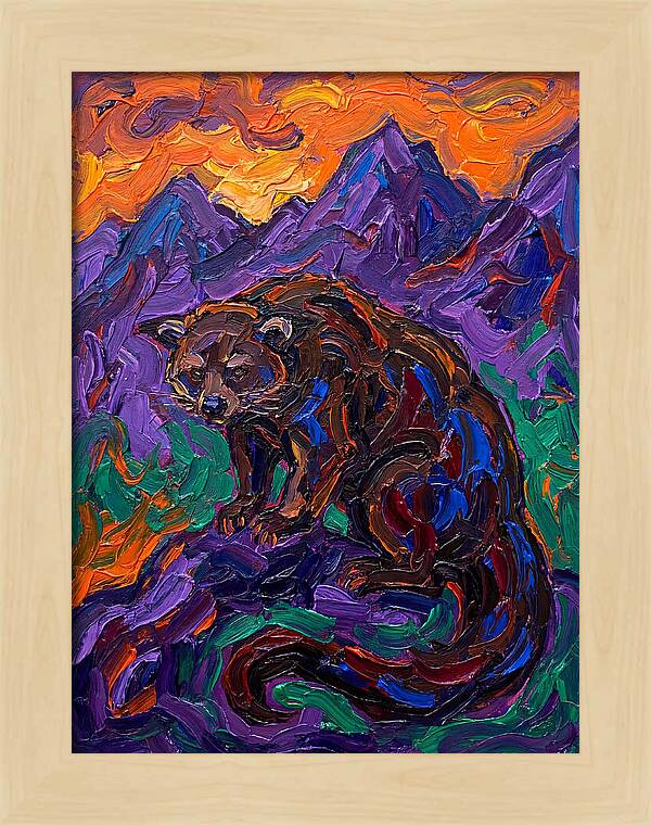 Binturong In Expressionist Style