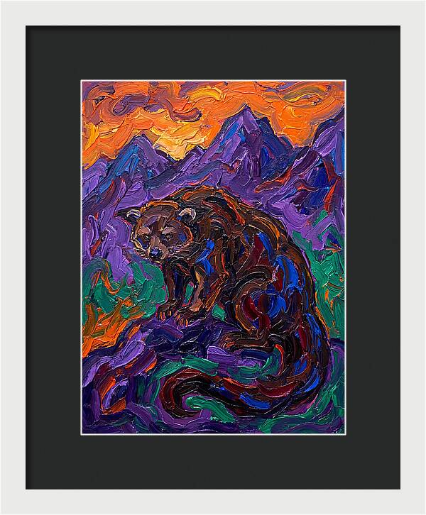 Binturong In Expressionist Style